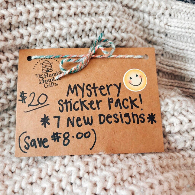 7 New Sticker Mystery Pack