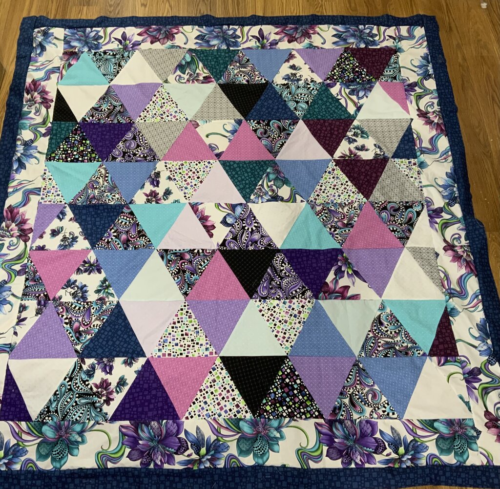 Quilt, 60 Degrees