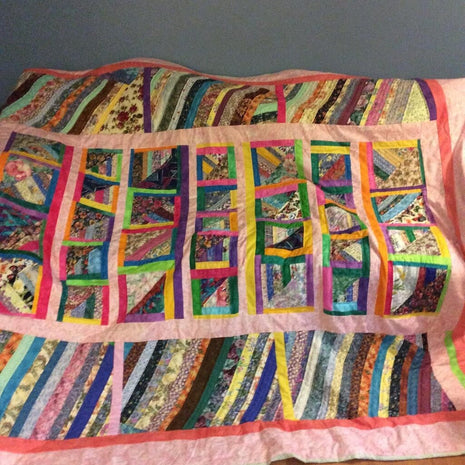 Quilt, Rainbow stripes