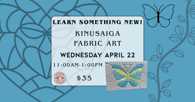 04/22 Learn something new! Kinusaiga