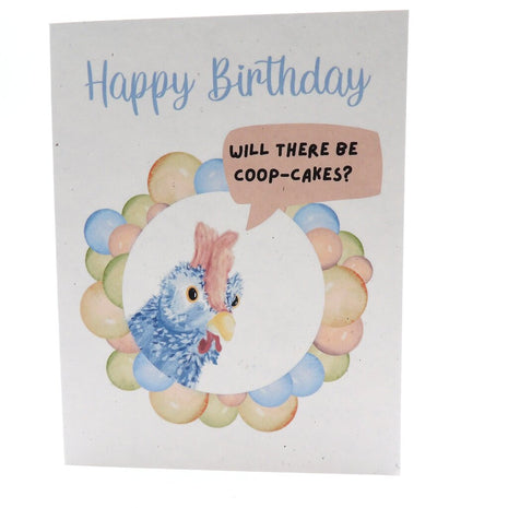 Happy Birthday Chicken Card