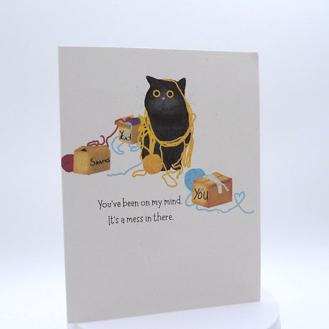 Cat On My Mind Card