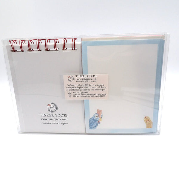 Chicken Scratch Pad Stationery Set