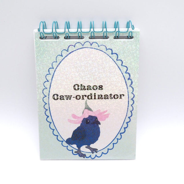 Chaos Caw-ordinator Crow Notebook