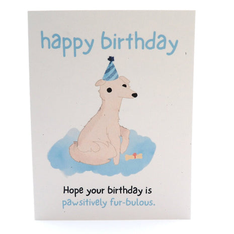 Dog Happy Birthday Card