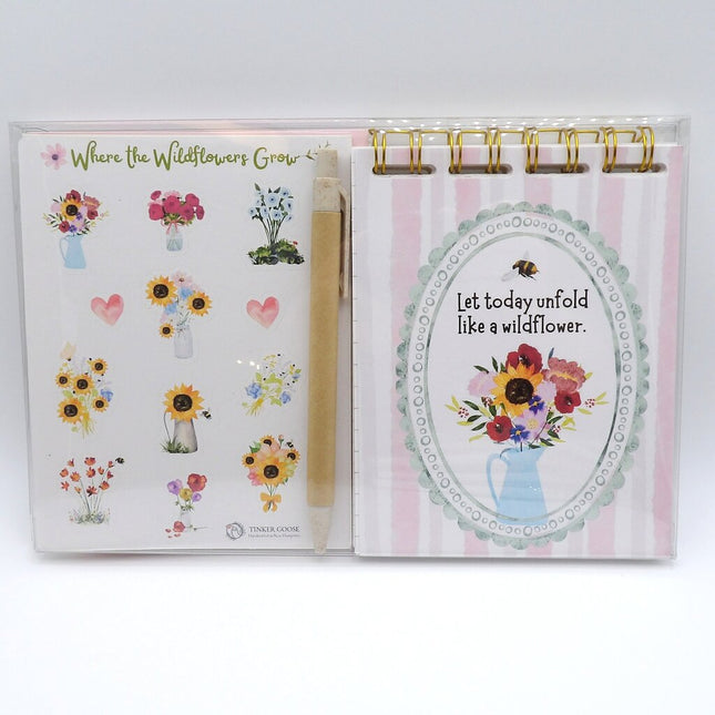 Wildflowers Stationery Set