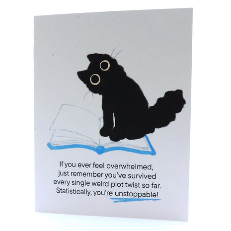 Cat You're Unstoppable Card