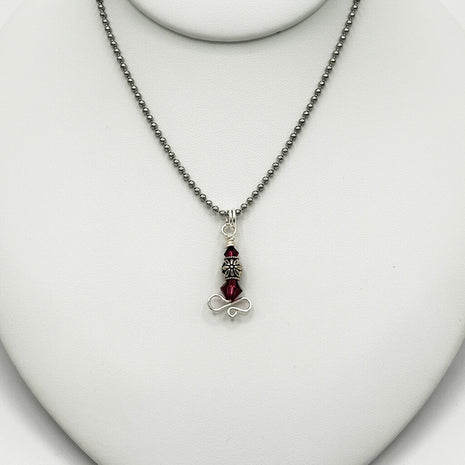 Birthstone Necklace - 02 February
