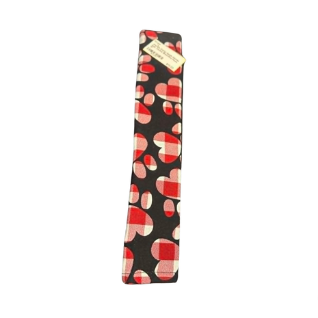 Kitchen App. Covers Black/Red Paws 12"