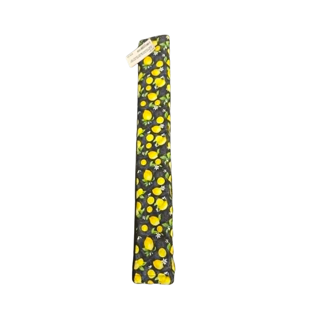Kitchen App. Covers Black Lemon 15"