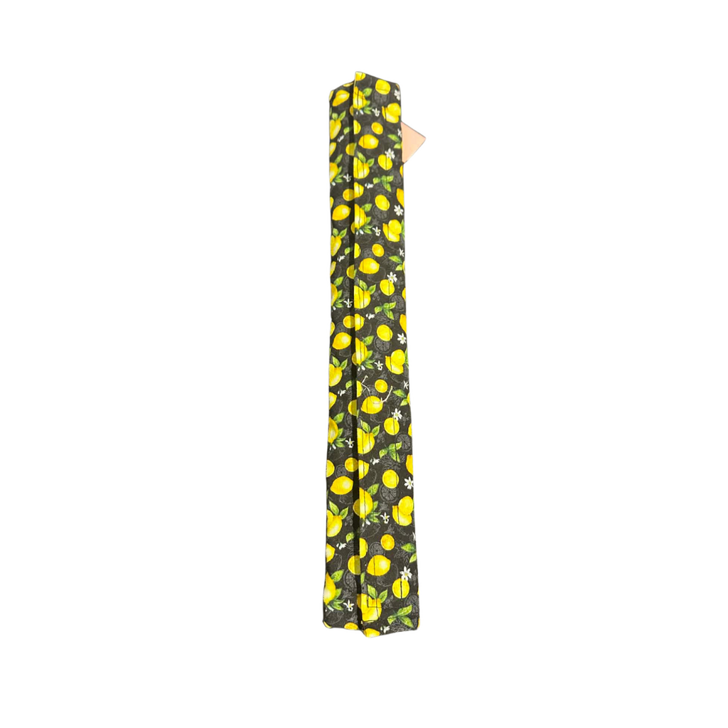 Kitchen App. Covers Black Lemon 15"