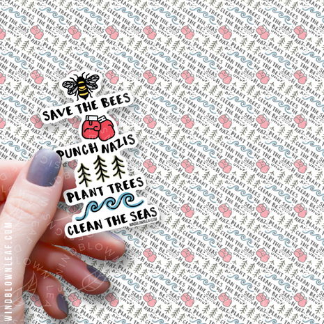 Sticker - Save the World 3/$10
