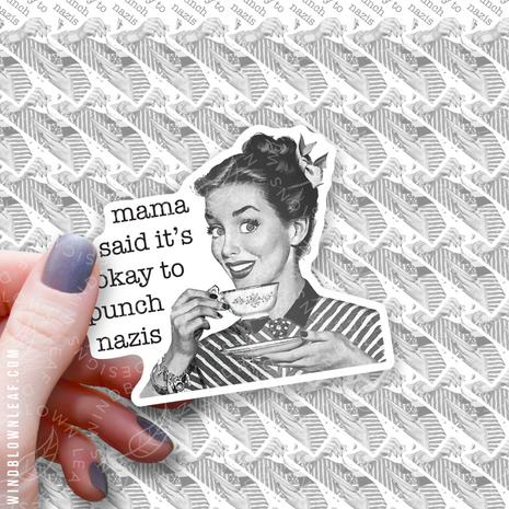Sticker - Mama Said It's Okay 3/$10