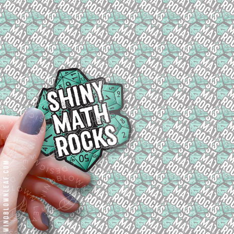 Sticker - Shiny Math Rocks 3/$10