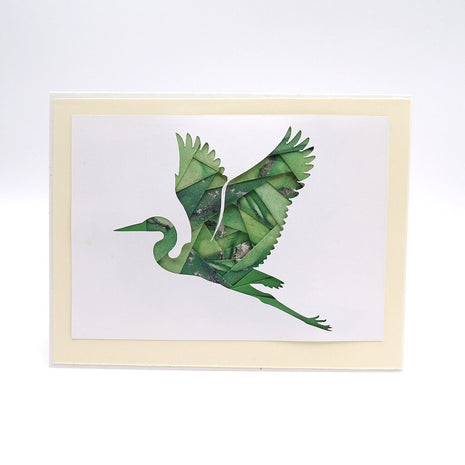 Heron Keepsake Card
