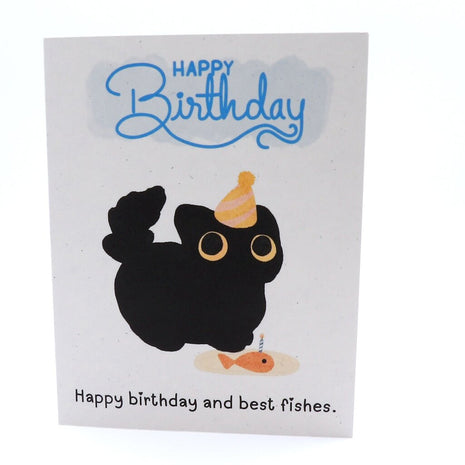 Cat Best Fishes Birthday
