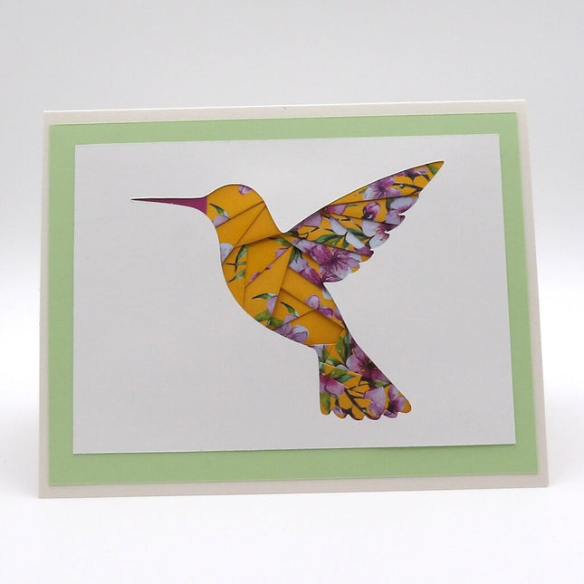 Hummingbird Keepsake Card