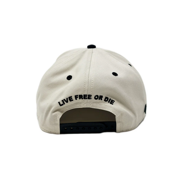 Granite Glory Stars Hat- Stone/Black
