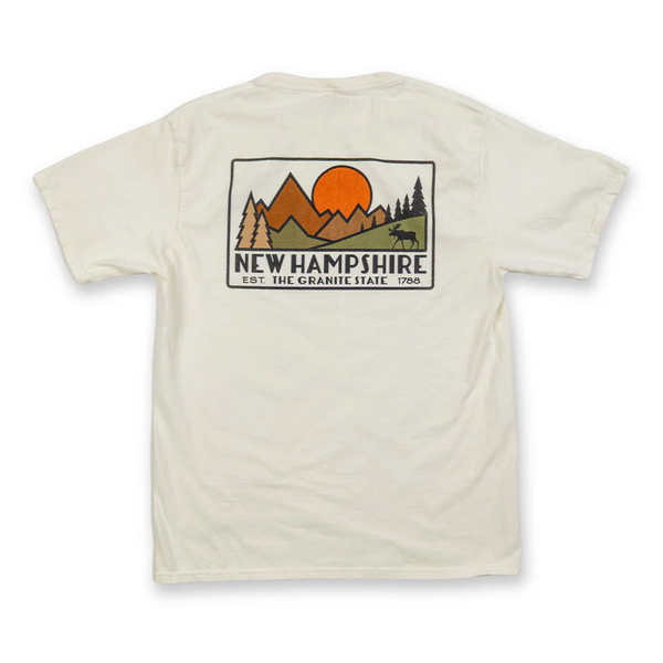 Moose Mountains T-shirt - Ivory