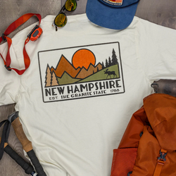 Moose Mountains T-shirt - Ivory - view 3