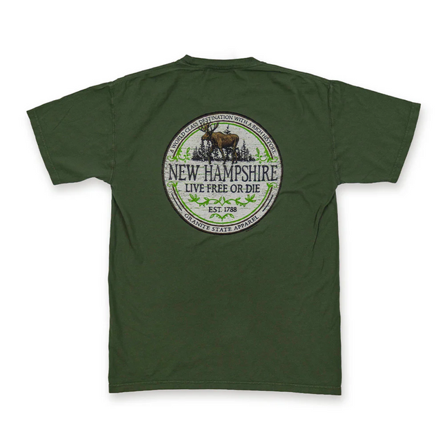 Vintage Moose T-shirt - Hemp