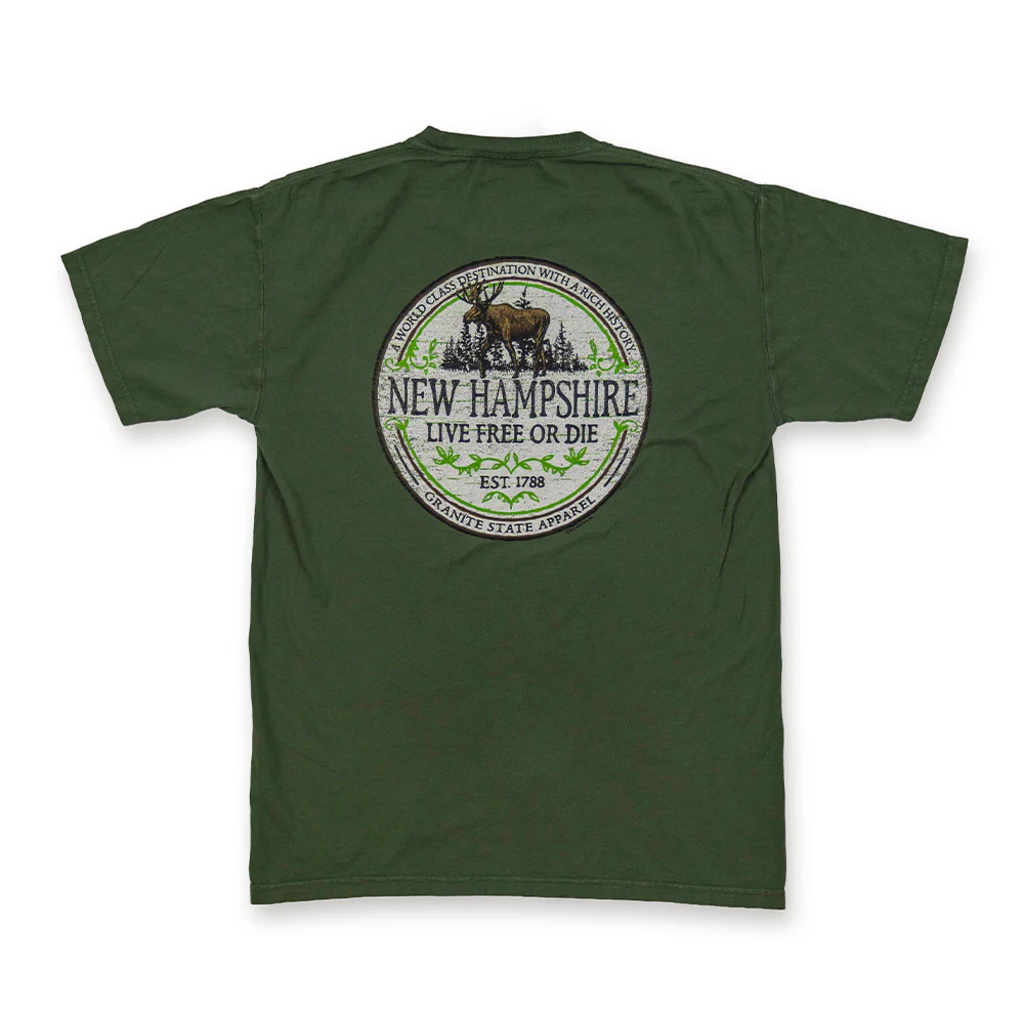 Vintage Moose T-shirt - Hemp