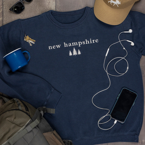 3 Pines Crewneck - Navy