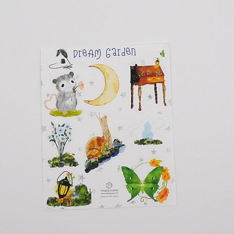 Moonlight Garden Sticker Sheet