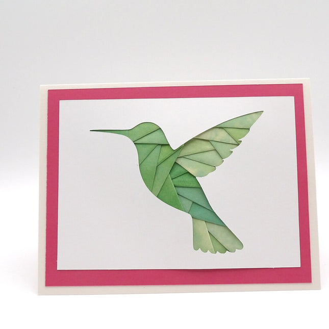 Hummingbird Keepsake Card