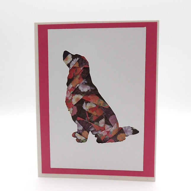 Golden Retriever Keepsake Card