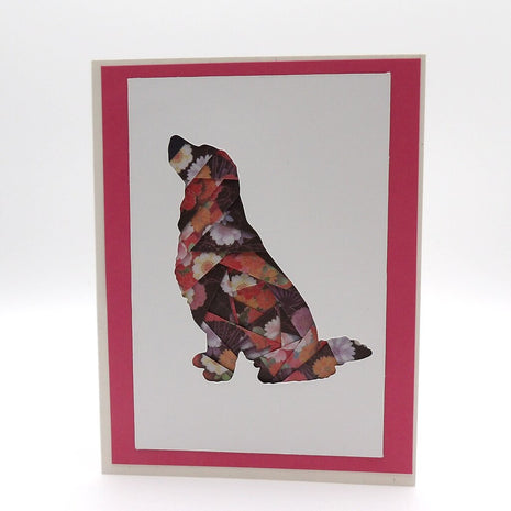 Golden Retriever Keepsake Card