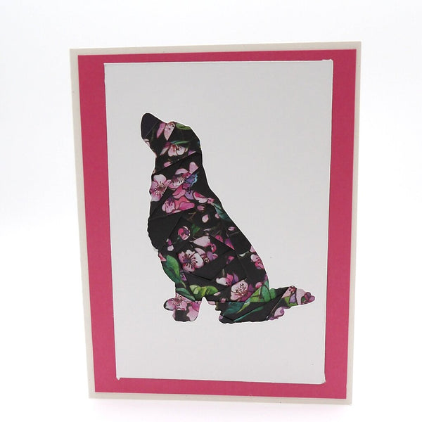 Golden Retriever Keepsake Card