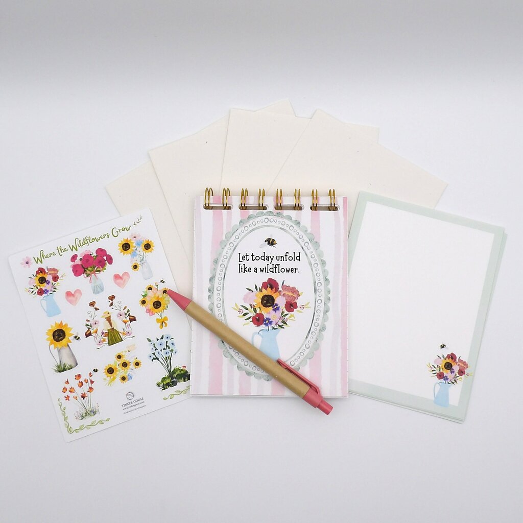 Wildflowers Stationery Set