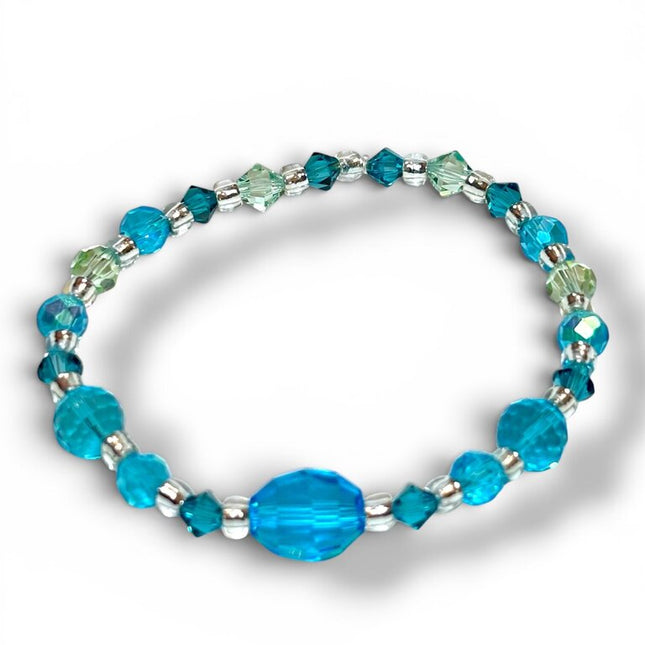 Swarovski Crystal Bracelet - Aquas