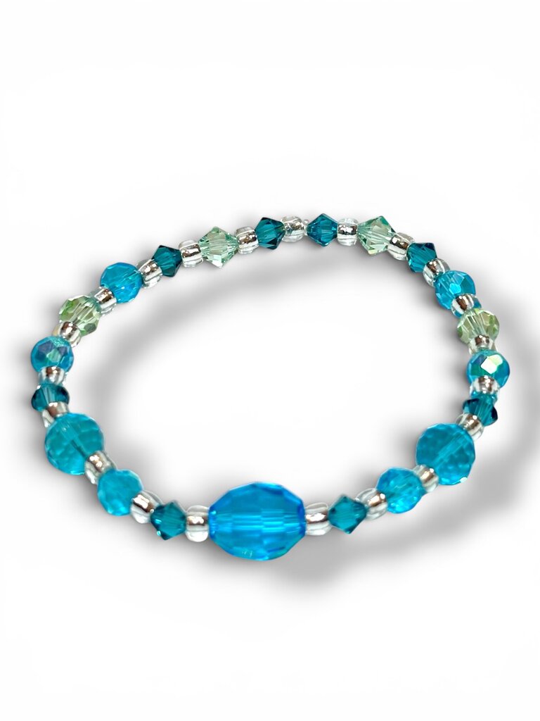 Swarovski Crystal Bracelet - Aquas