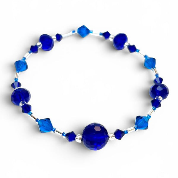Swarovski Crystal Bracelet - Blues