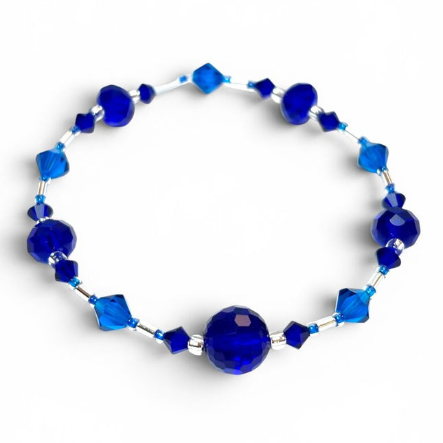 Swarovski Crystal Bracelet - Blues
