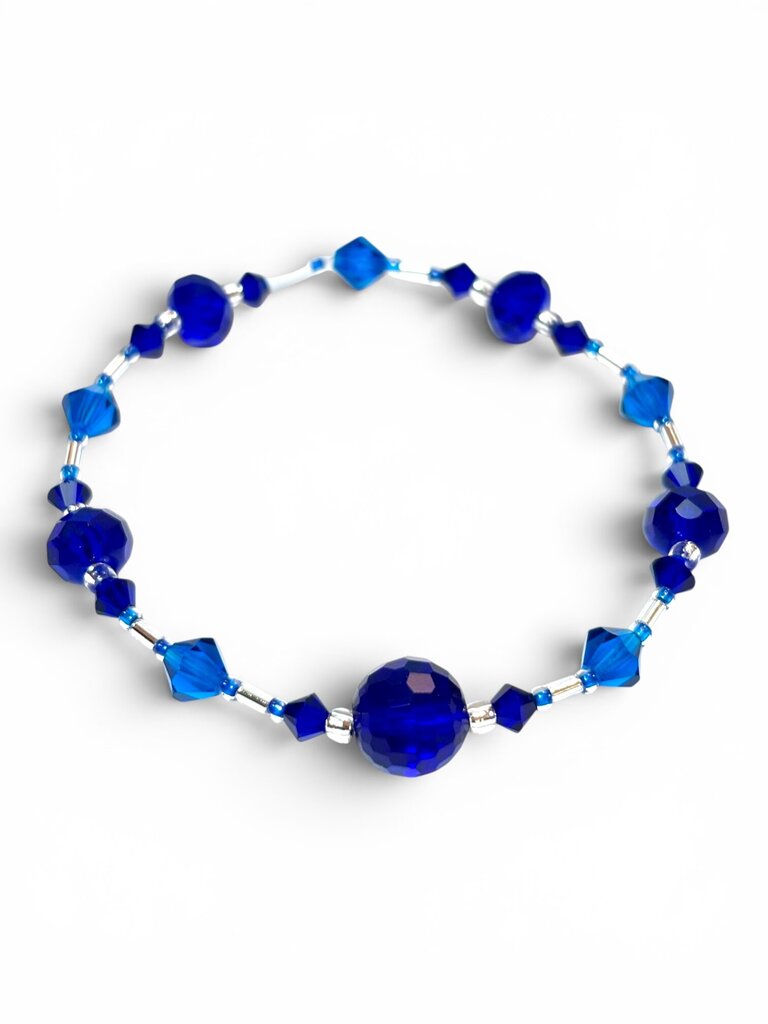 Swarovski Crystal Bracelet - Blues
