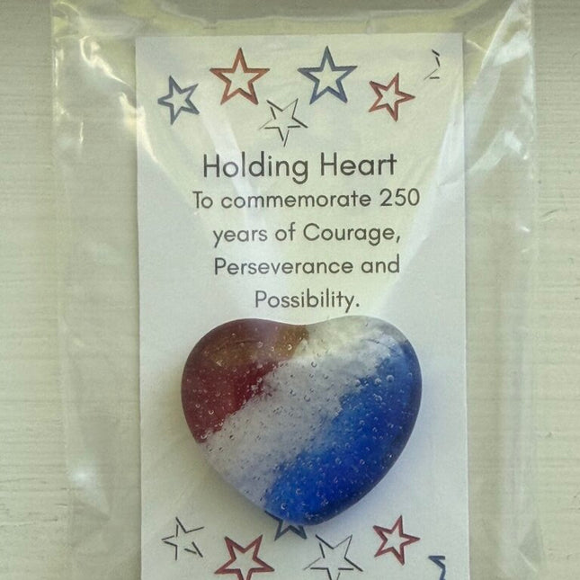 Medium Fused Glass Heart