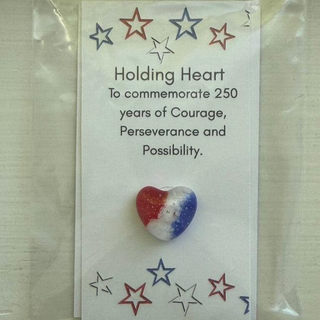 Small Fused Glass Heart