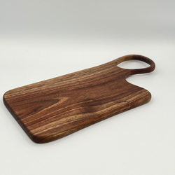 small hollow handled charcuterie board - walnut - view 1