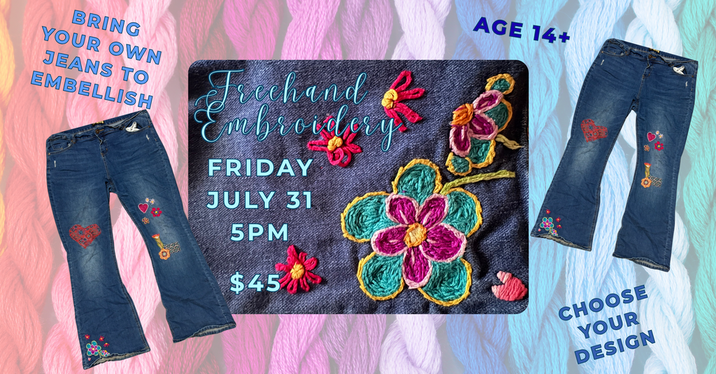 07/31 Freehand Embroidery