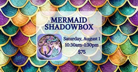 08/01 Mermaid Shadowbox