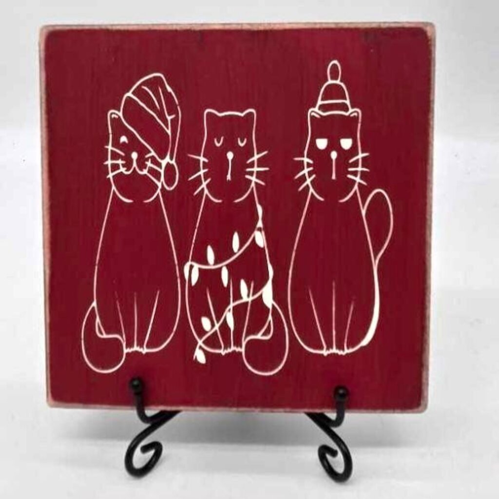 3 Christmas Cats