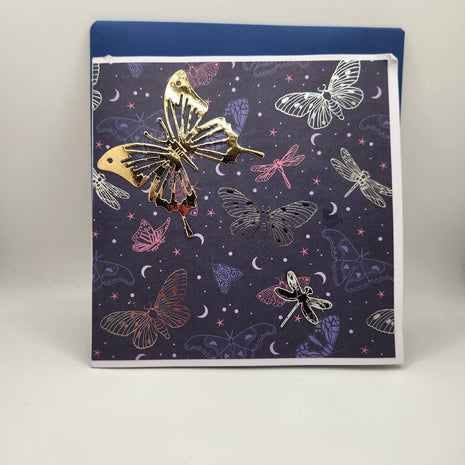 Birthday Double Rotating Mechinism/Butterflies/Dragonflies