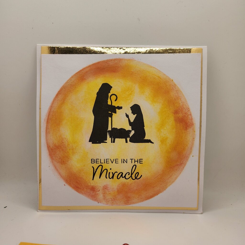 Nativity Card/Believe in the Miracle