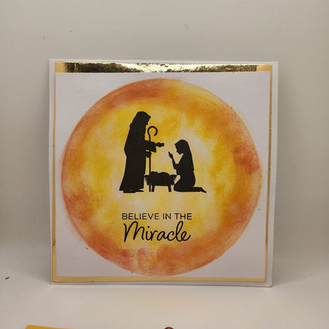Nativity Card/Believe in the Miracle