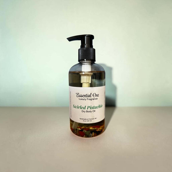 Swirled Pistachio Dry Body Oil