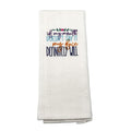 If my mouth doesn't say it, my face definitely will Embroidered towel