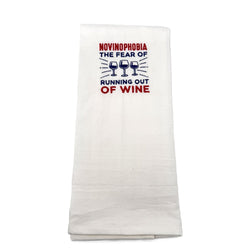 Novinophobia Embroidered Towel - view 1